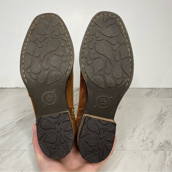 Born Morocco Brown Distressed Bootie 7 - Picture 12 of 13